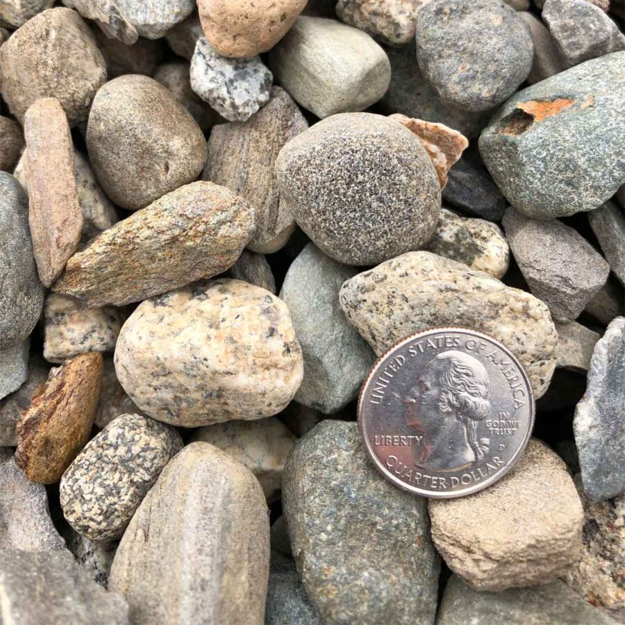 ¾” Round Stone