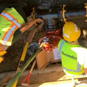 Saco Sewer water main valve